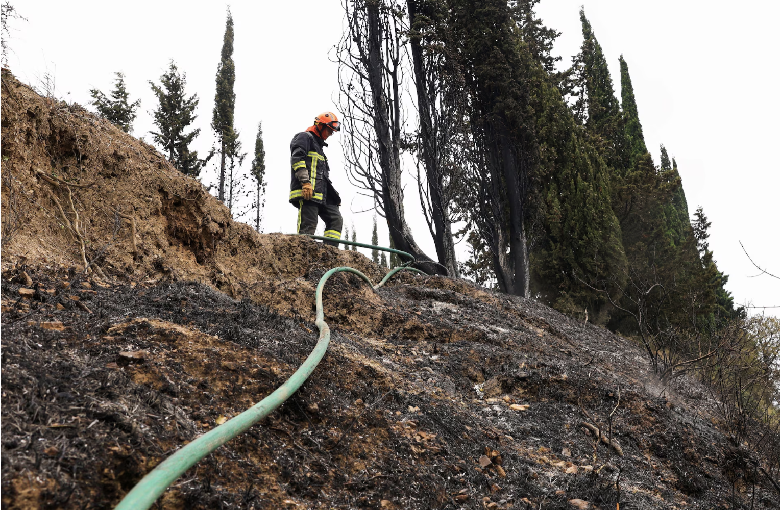 Cảnh tượng tựa "hỏa ngục" tại Pháp: Cháy rừng lớn nhất nhiều thập kỷ, Thủ tướng Pháp gọi đây là "thảm họa quy mô chưa từng có" - Ảnh 6