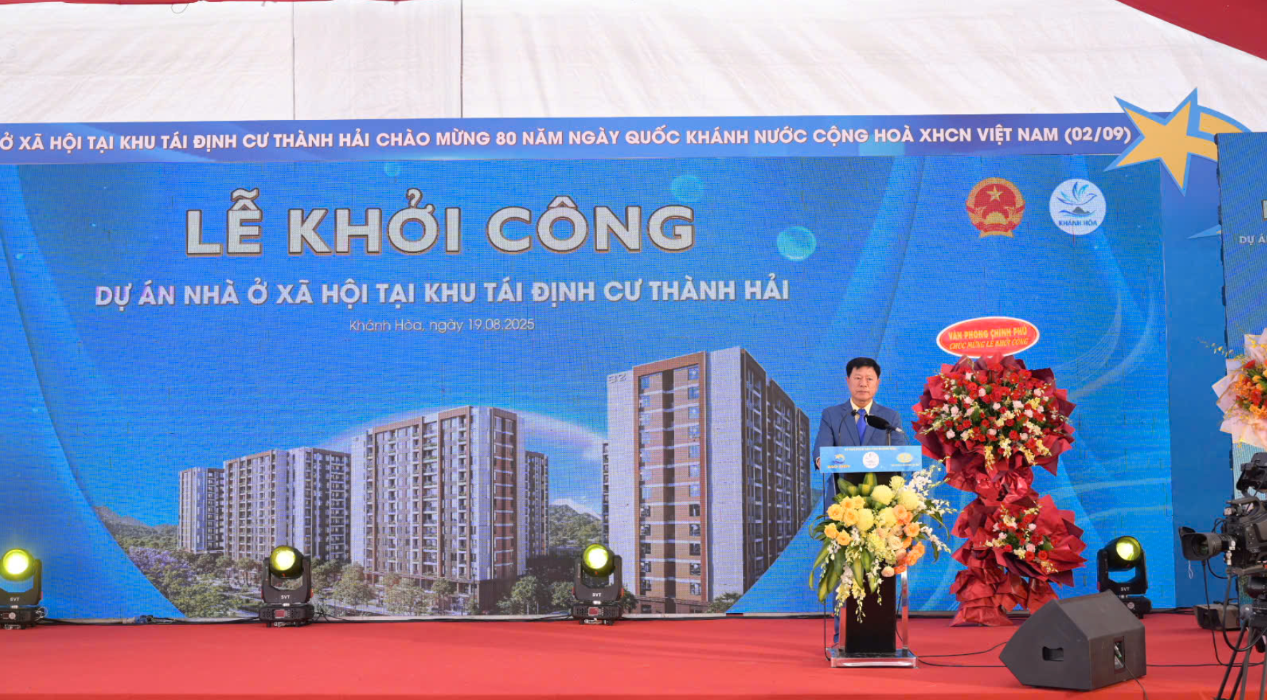 "Ông trùm" nhà ở xã hội khởi công dự án hơn 1.350 căn tại Khánh Hoà vào dịp đặc biệt quan trọng - Ảnh 1
