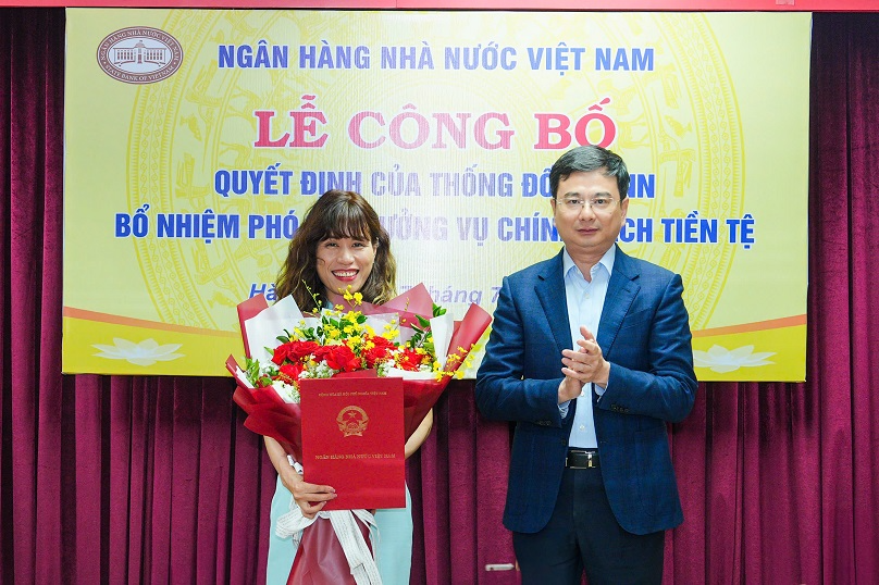 Bổ nhiệm nhiều lãnh đạo mới Ngân hàng Nhà nước - Ảnh 1