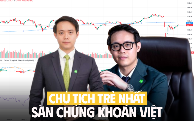 Chủ tịch trẻ nhất sàn chứng khoán Việt: 26 tuổi nhậm chức, 30 tuổi sở hữu hơn 2.516 tỷ đồng, lương tháng gây bất ngờ! - Ảnh 1