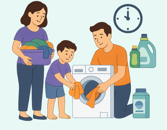 Chỉ một vài thay đổi nhỏ khi sử dụng máy giặt, người dùng có thể giảm tới 30% điện và nước tiêu thụ nhưng nhiều gia đình vẫn đang ‘làm ngơ’ - Ảnh 1