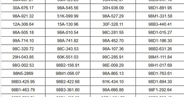 90 chủ xe máy, ô tô vượt đèn đỏ có biển số sau nhanh chóng nộp phạt nguội theo Nghị định 168
