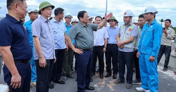 102 mũi thi công, 450 thiết bị, gần 1.300 kỹ sư, công nhân, quyết tâm hoàn thành dự án 10.000 tỷ theo mục tiêu Thủ tướng giao