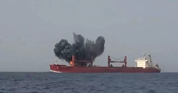 Houthi tuyên bố nhắm mục tiêu vào các tàu có liên quan đến Israel