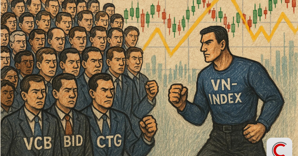 Cuộc đua vốn hóa ngân hàng khi VN-Index tạo đỉnh: Nhóm ngân hàng nhỏ 'chiến thắng' tuyệt đối, các đại gia Vietcombank, BIDV, VietinBank đồng loạt 'thua trận'