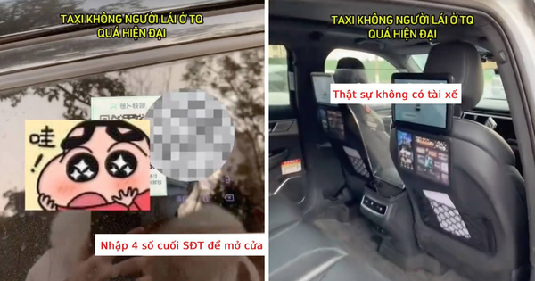 Khách Việt thử gọi taxi "độc lạ" ở Trung Quốc, thốt lên: "Họ đang sống ở năm 2050"!