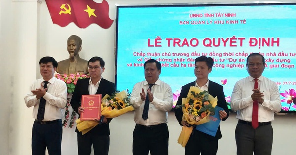 Một doanh nghiệp đầu tư 3.560 tỉ đồng vào Tây Ninh