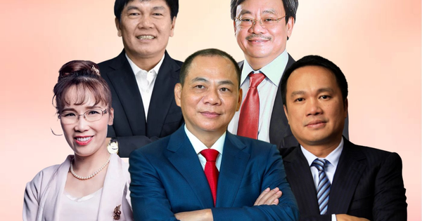 Cổ phiếu của các tỷ phú USD Việt Nam đồng loạt có 'biến'