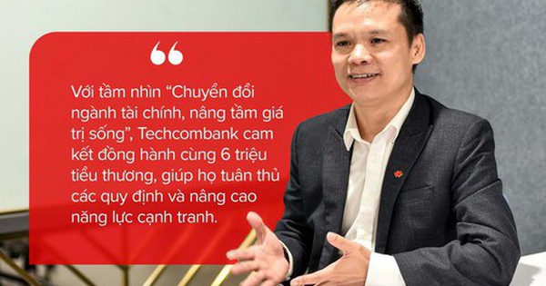 Techcombank "đo ni đóng giày" giải pháp chuyển đổi số cho tiểu thương Việt
