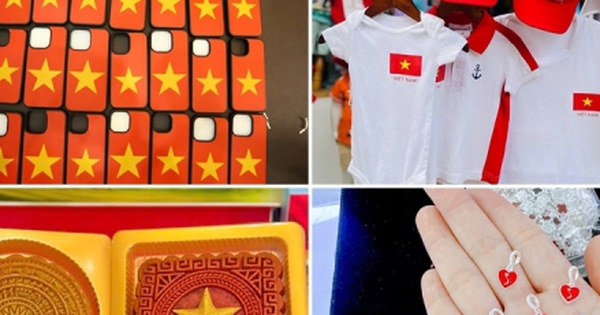 Loạt sản phẩm hút khách nhờ lấy cảm hứng từ Quốc khánh 2/9