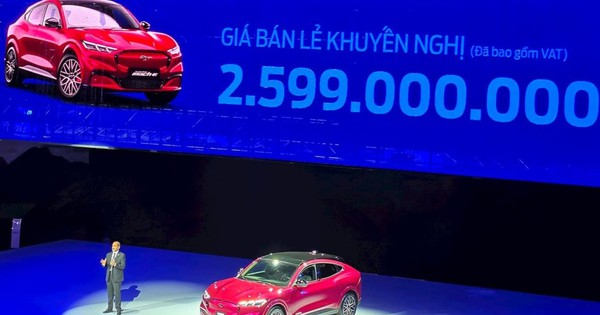 Ford chốt giá xe điện Mustang Mach E 2,6 tỷ đồng tại Việt Nam