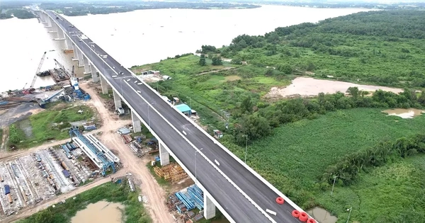 Từ 20/8, có thể lưu thông qua cầu lớn nhất tuyến Vành đai 3 TPHCM