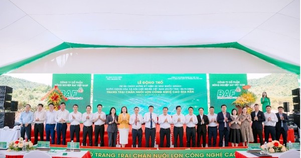BAF Việt Nam khởi công trang trại chăn nuôi lợn công nghệ cao Gia Hân tại Quảng Trị