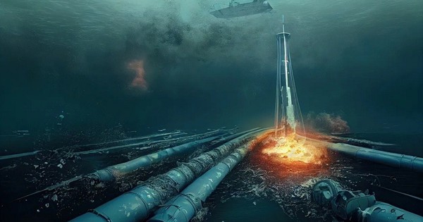 100kg thuốc nổ đánh vỡ 3 đường ống Nord Stream