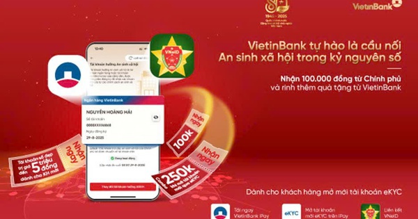 Nhận quà từ Chính phủ – Niềm vui nhân đôi cùng VietinBank