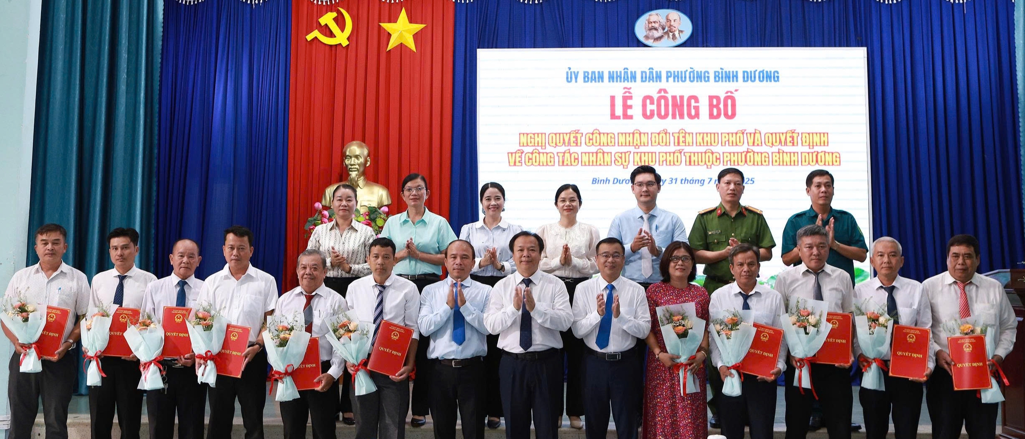 Phường Bình Dương, TP HCM chính thức đổi tên các khu phố - Ảnh 1