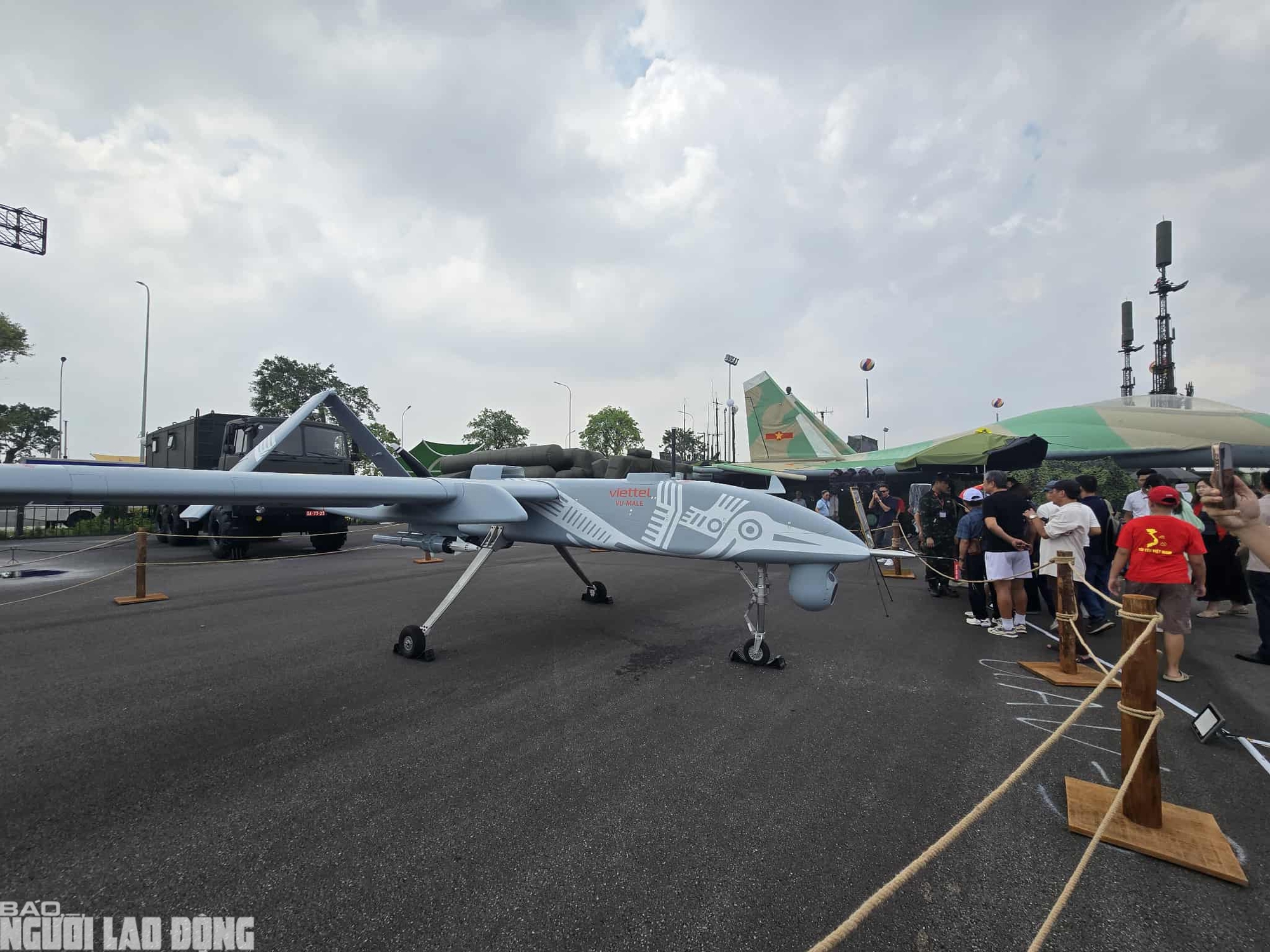 Viettel "khoe" UAV, pháo tự hành, tên lửa, radar... mới tại Triển lãm 80 năm thành tựu đất nước - Ảnh 3