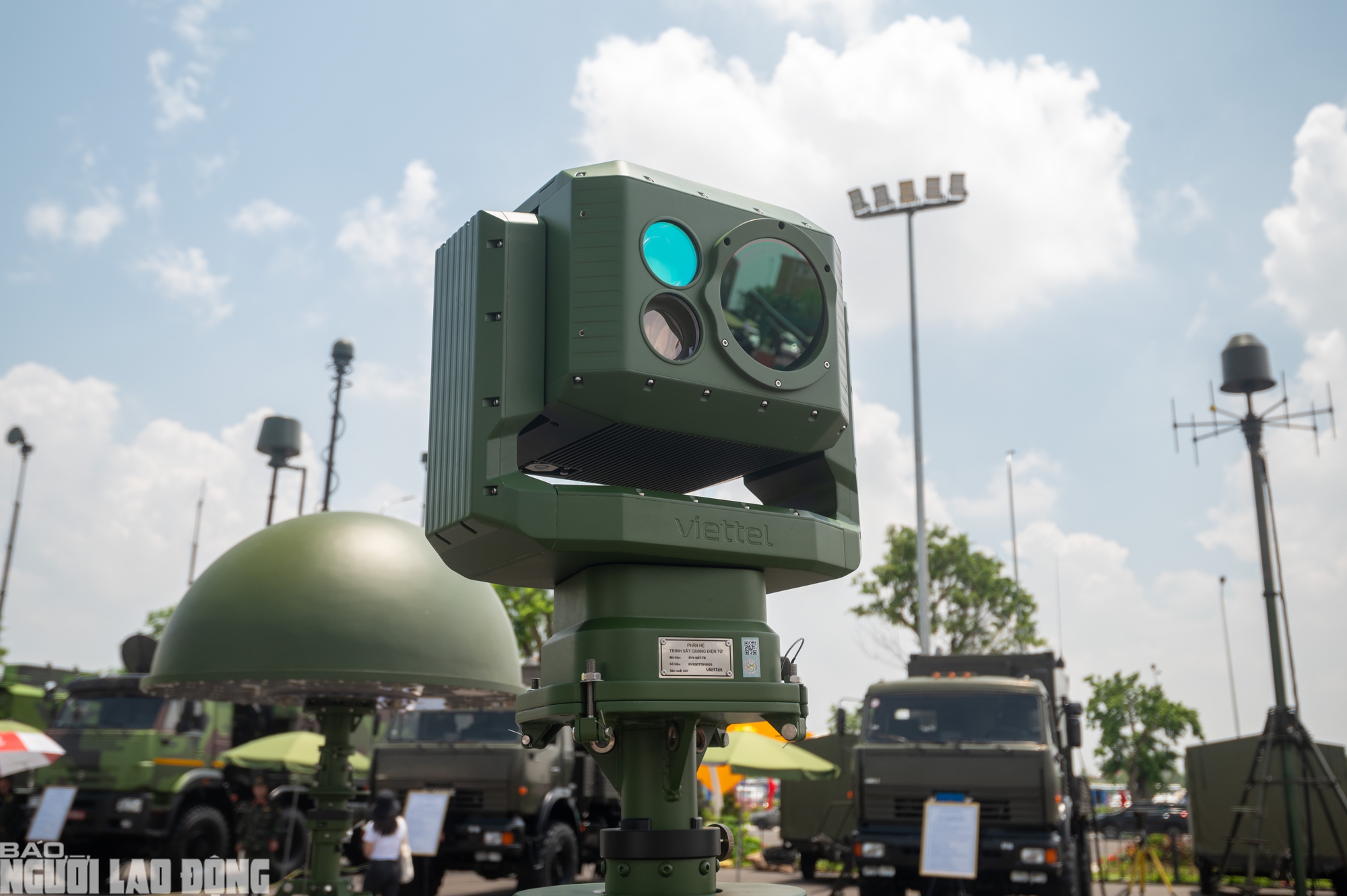Viettel "khoe" UAV, pháo tự hành, tên lửa, radar... mới tại Triển lãm 80 năm thành tựu đất nước - Ảnh 7