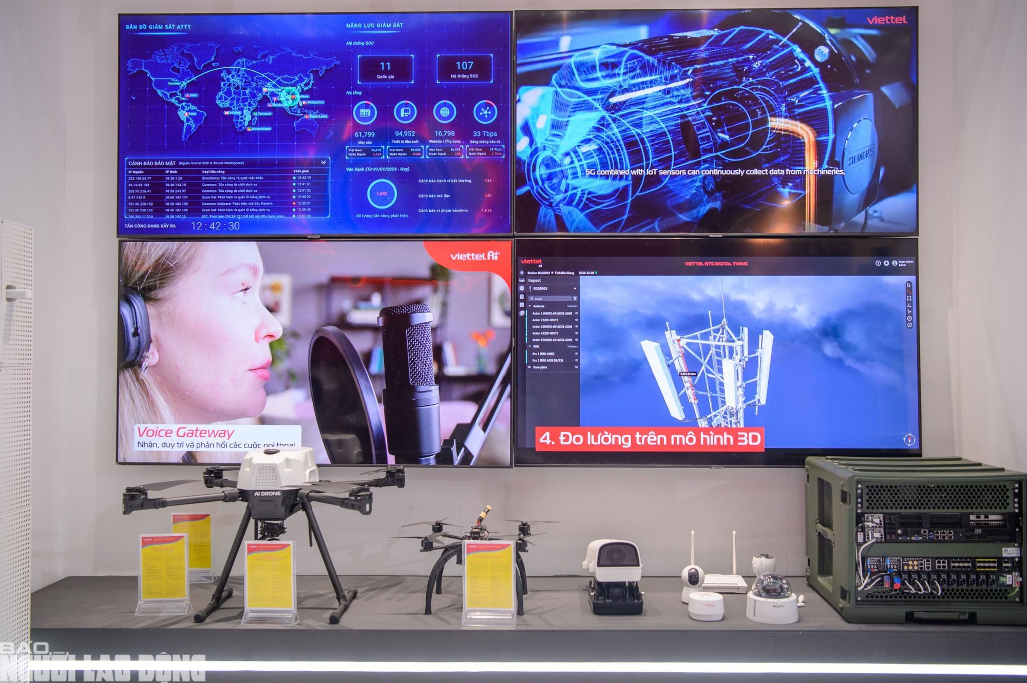 Viettel "khoe" UAV, pháo tự hành, tên lửa, radar... mới tại Triển lãm 80 năm thành tựu đất nước - Ảnh 15