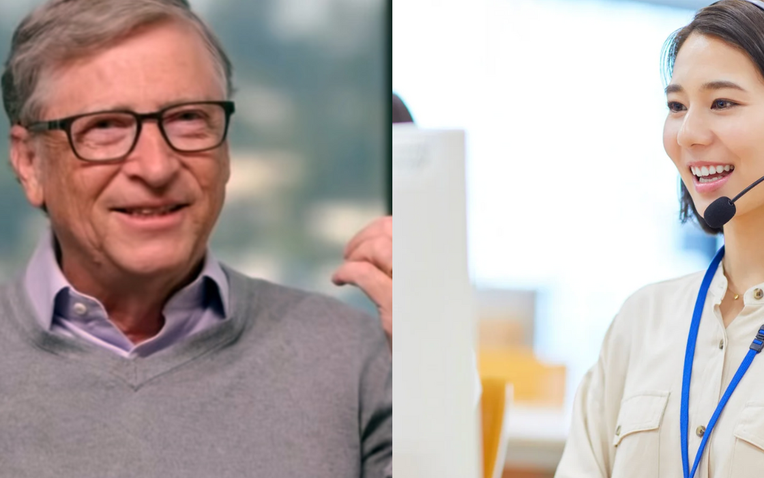 Chán nghỉ hưu, tỷ phú Bill Gates làm nhân viên chăm sóc khách hàng - Ảnh 1