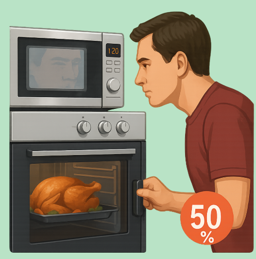 Những thói quen nhỏ khi dùng lò vi sóng, lò nướng giúp tiết kiệm đáng kể điện năng - Ảnh 2