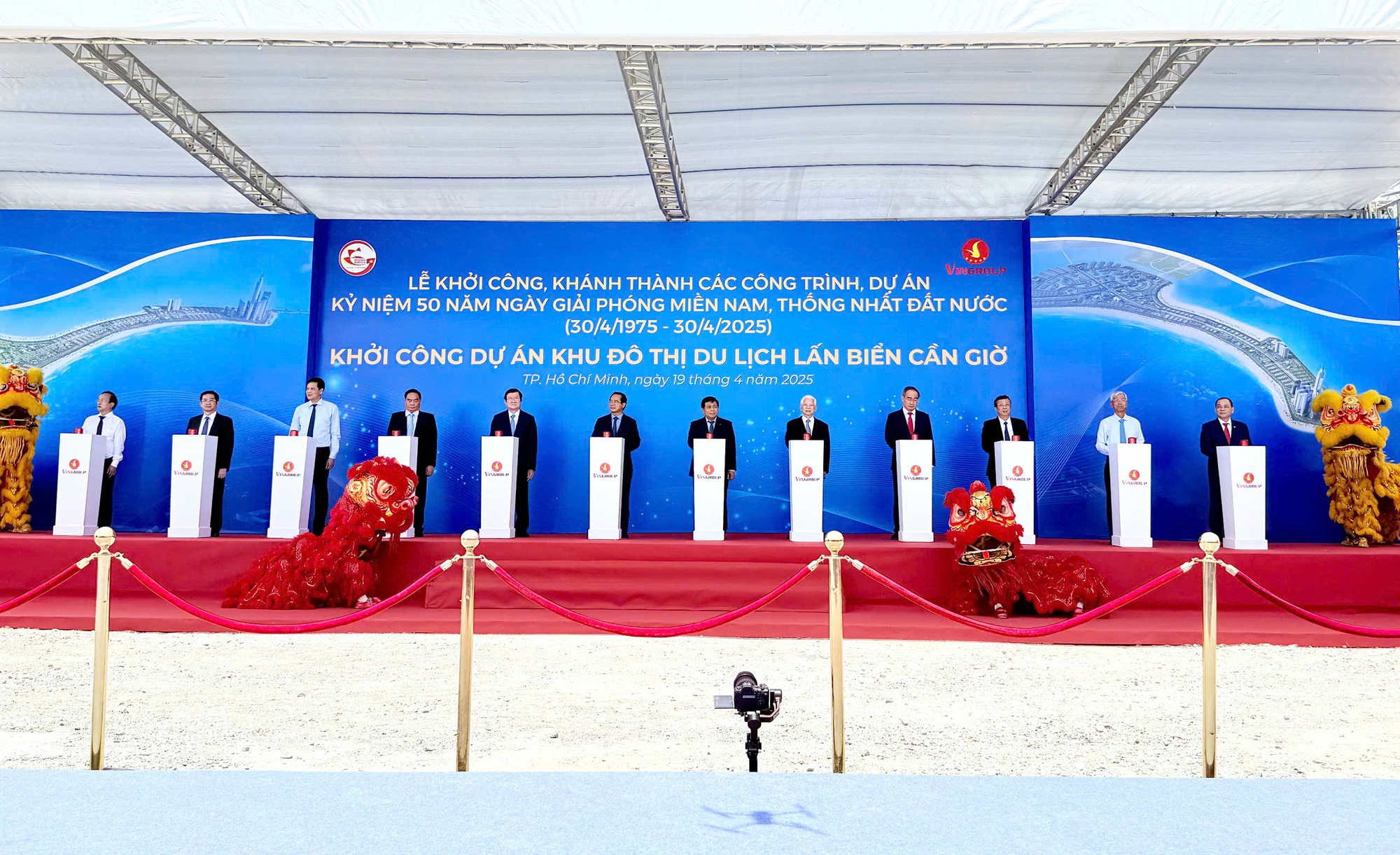 Siêu dự án lấn biển Cần Giờ của Vingroup cần 136 triệu m3 cát san lấp - Ảnh 3