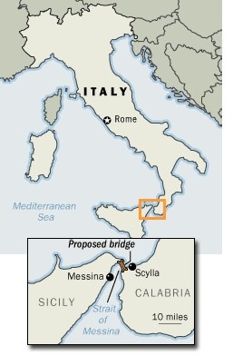 Italy phê duyệt dự án 15,6 tỷ USD xây cầu treo dài nhất thế giới - Ảnh 2
