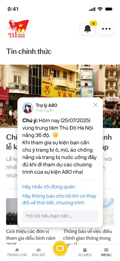 Người dân đi xem đại lễ A80 chú ý, đây là ứng dụng nên tải xuống ngay lúc này - Ảnh 4