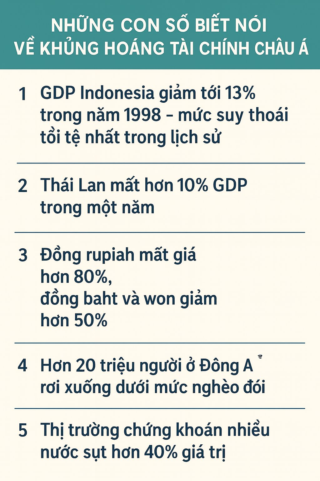 Cơn bão tài chính khiến một loạt "con hổ của châu Á" rơi vào cảnh rụng móng, mất nanh - Ảnh 2