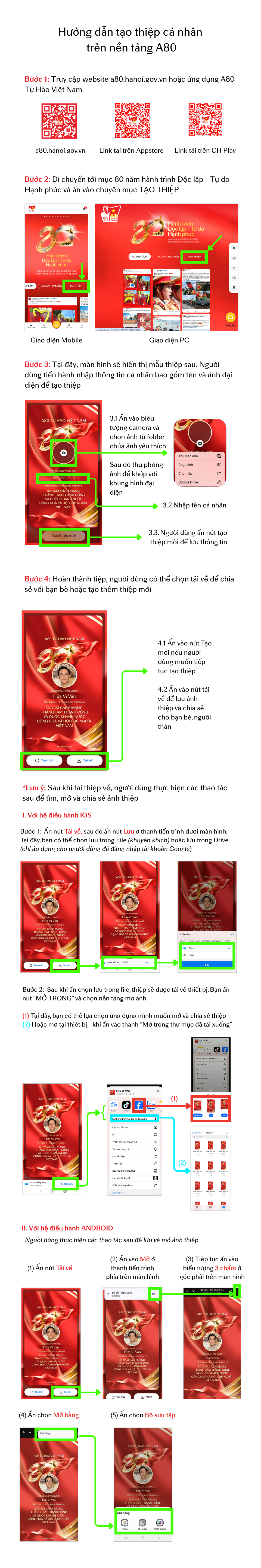 Lan tỏa sắc đỏ thiêng liêng bằng ảnh đại diện và thiệp mời chào mừng 80 năm Quốc khánh: Gắn kết triệu trái tim - Ảnh 2