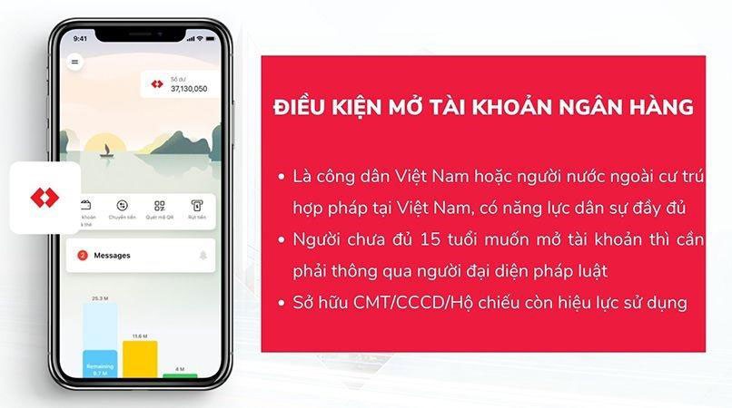 Cách mở tài khoản ngân hàng online trong 5 phút, không cần ra chi nhánh ngân hàng - Ảnh 1
