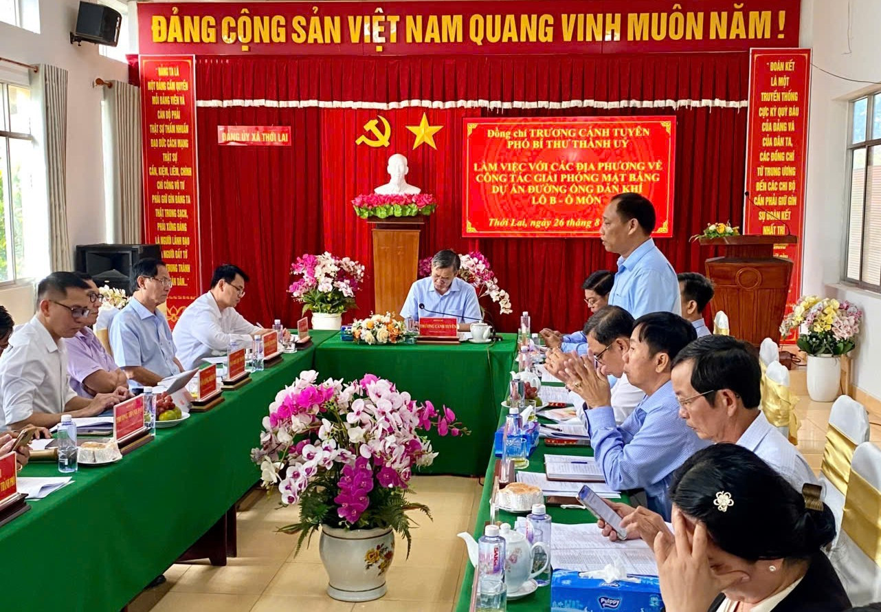 Cần Thơ thúc tiến độ mặt bằng cho dự án gần 1,3 tỷ USD - Ảnh 1