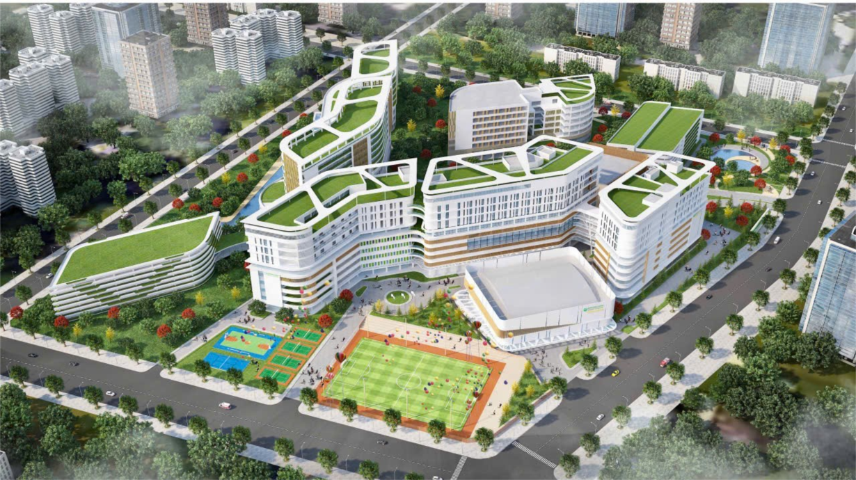 Chi 2.400 tỷ đồng cho “campus y tế” xanh đầu tiên tại Việt Nam: Có gì trong đó? - Ảnh 1