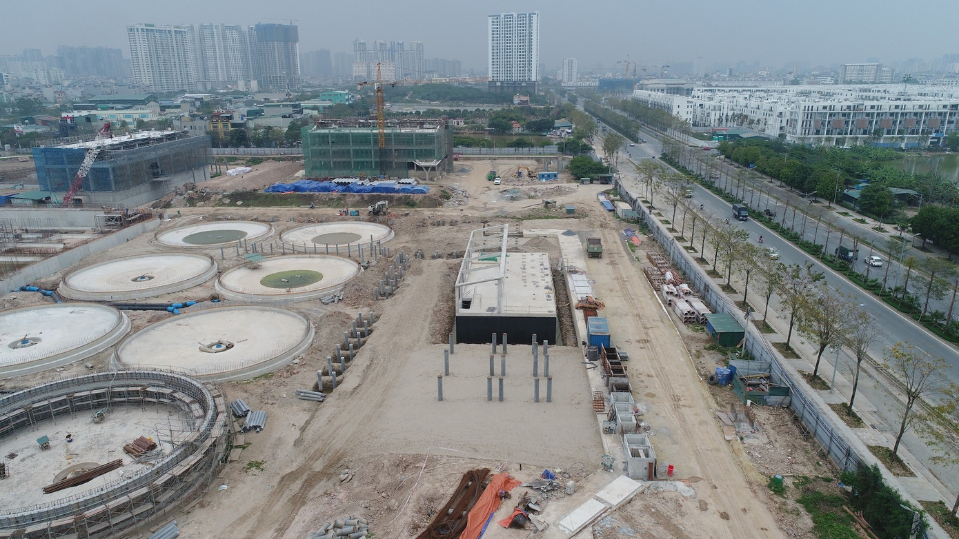 Những công nghệ thi công hiện đại được áp dụng tại nhà máy xử lý nước thải lớn nhất miền Bắc mới khánh thành - Ảnh 5