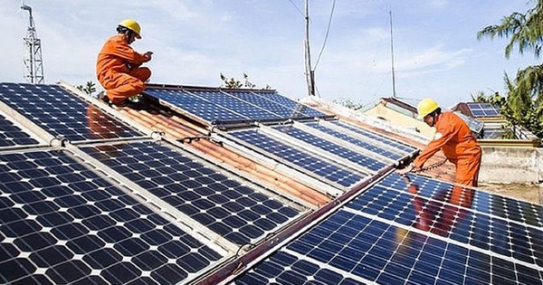Lắp điện mặt trời mái nhà, hộ gia đình được hỗ trợ tiền, lãi suất vay ngân hàng
