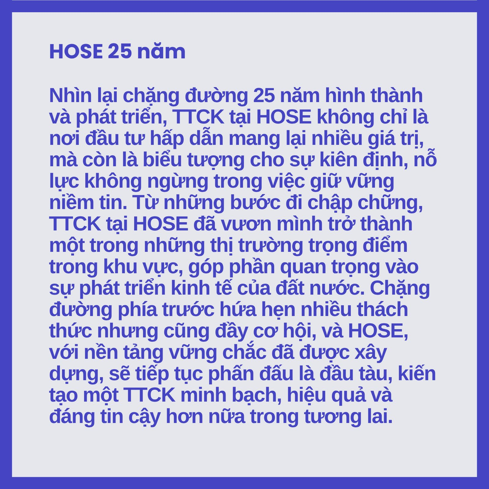 HOSE và hành trình 25 năm “Nâng giá trị - Vững niềm tin” - Ảnh 14