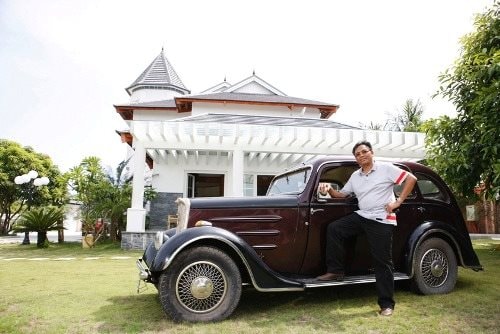 Vị đại gia khét tiếng vừa bị công an khám xét: Sở hữu tòa Bạch dinh 50.000m2 có sân bay riêng và bộ sưu tập Mercedes cổ, làm loạt dự án BĐS nghìn tỷ tại Thanh Hoá - Ảnh 3