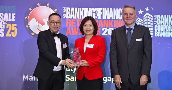 Techcombank được vinh danh "Ngân hàng bán lẻ nội địa tốt nhất Việt Nam 2025" năm thứ 4 liên tiếp