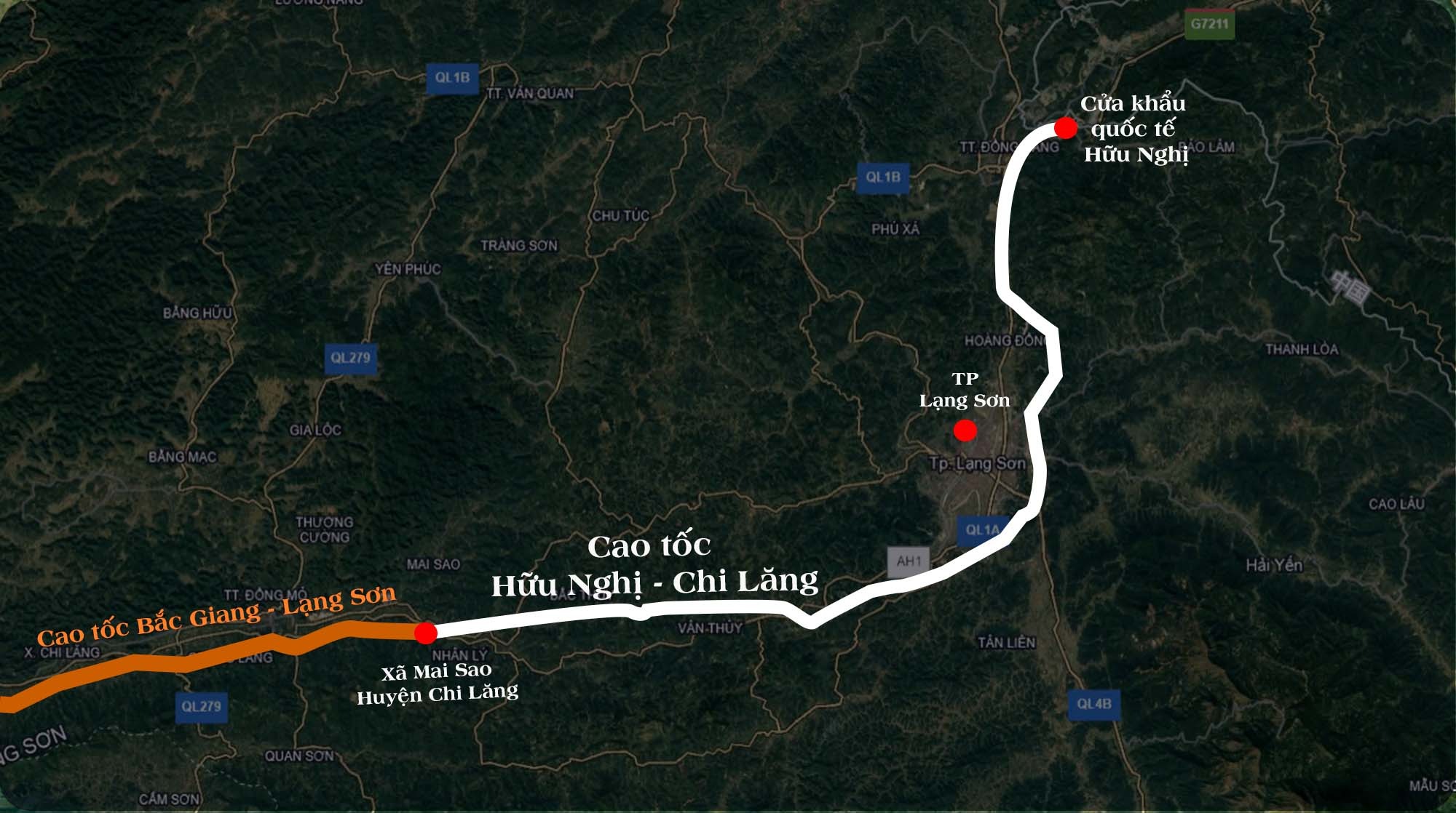 Tuyến cao tốc trọng điểm miền Bắc dài 43 km, kết nối với 3 cửa khẩu quốc tế sẽ thông tuyến vào cuối năm nay - Ảnh 1