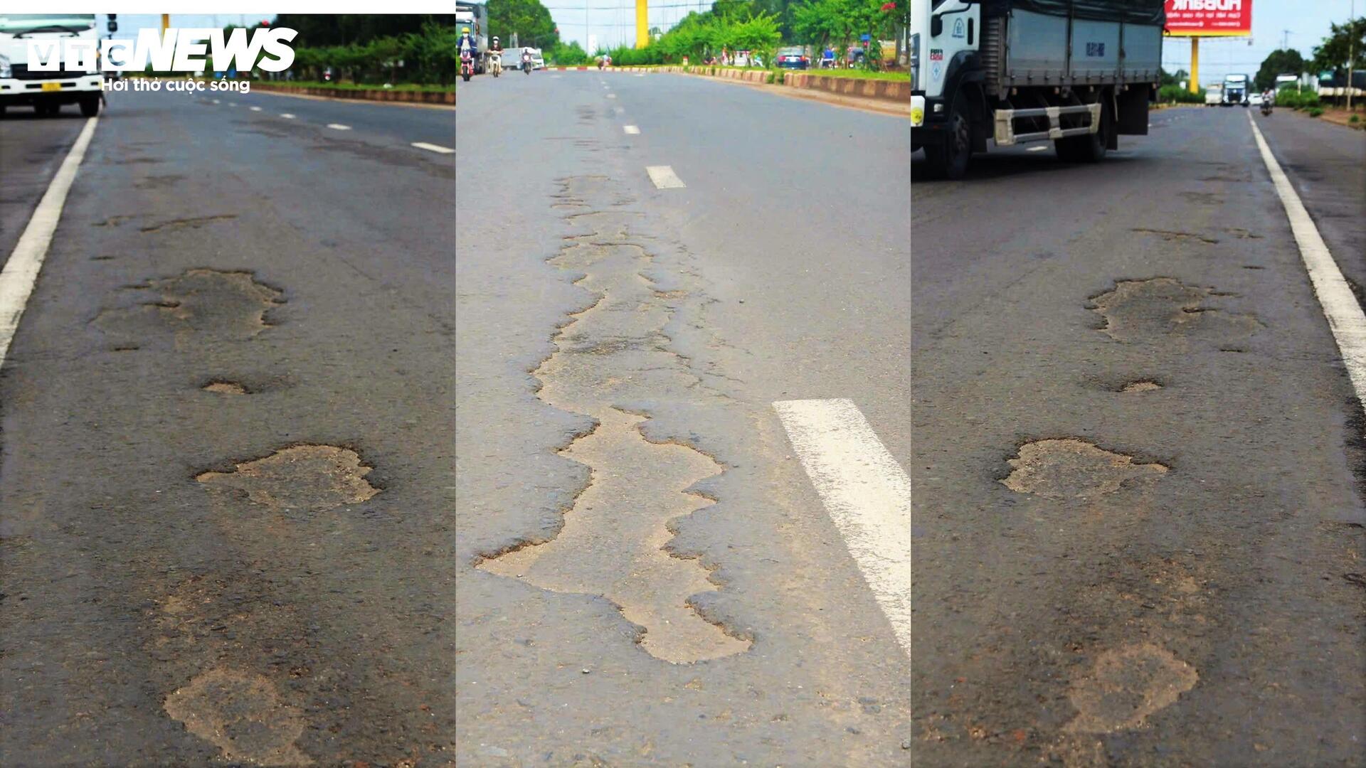 Đường hơn 640 tỷ đồng ở Đắk Lắk tiếp tục hư hỏng sau sửa chữa - Ảnh 2