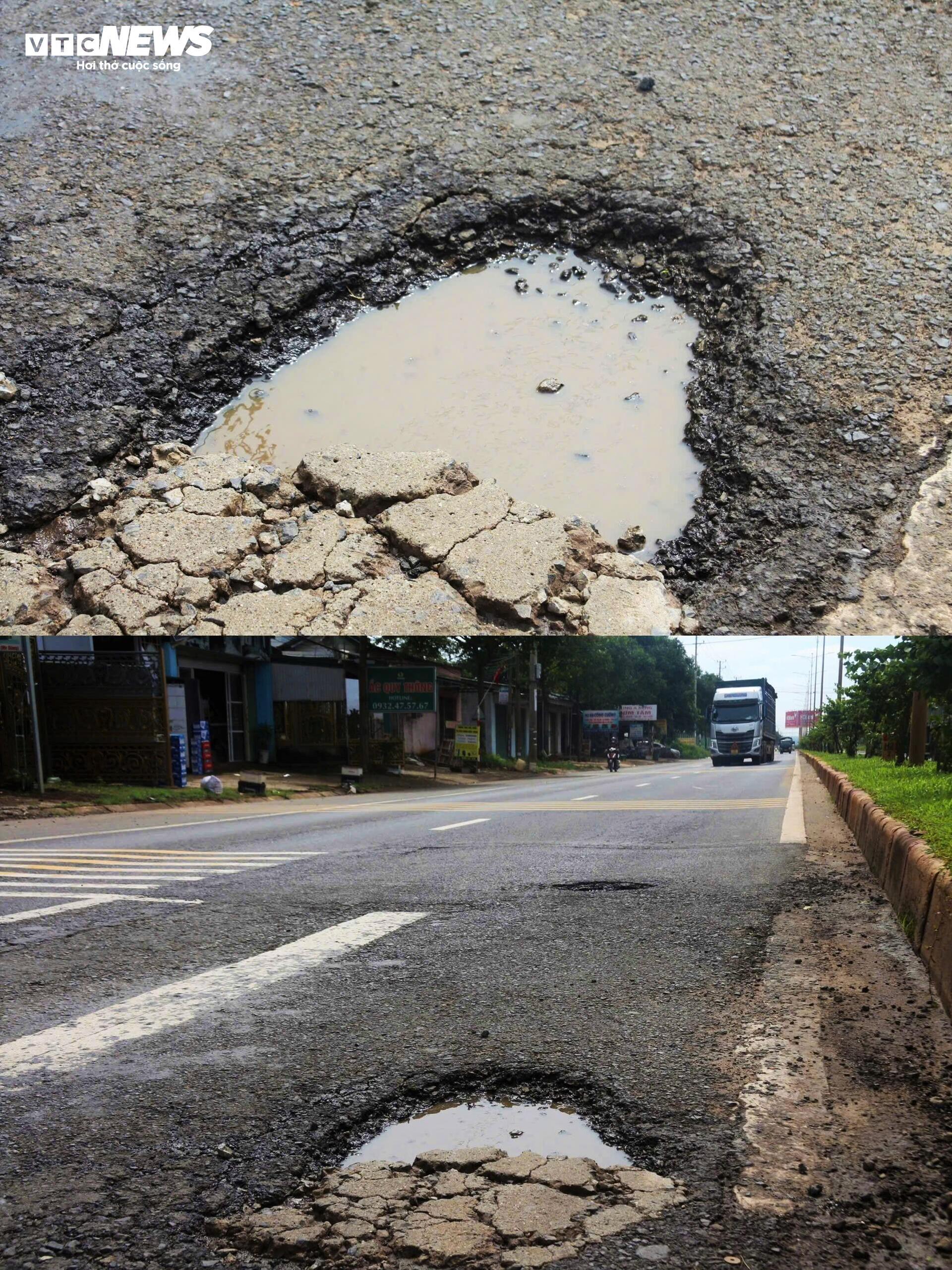 Đường hơn 640 tỷ đồng ở Đắk Lắk tiếp tục hư hỏng sau sửa chữa - Ảnh 5