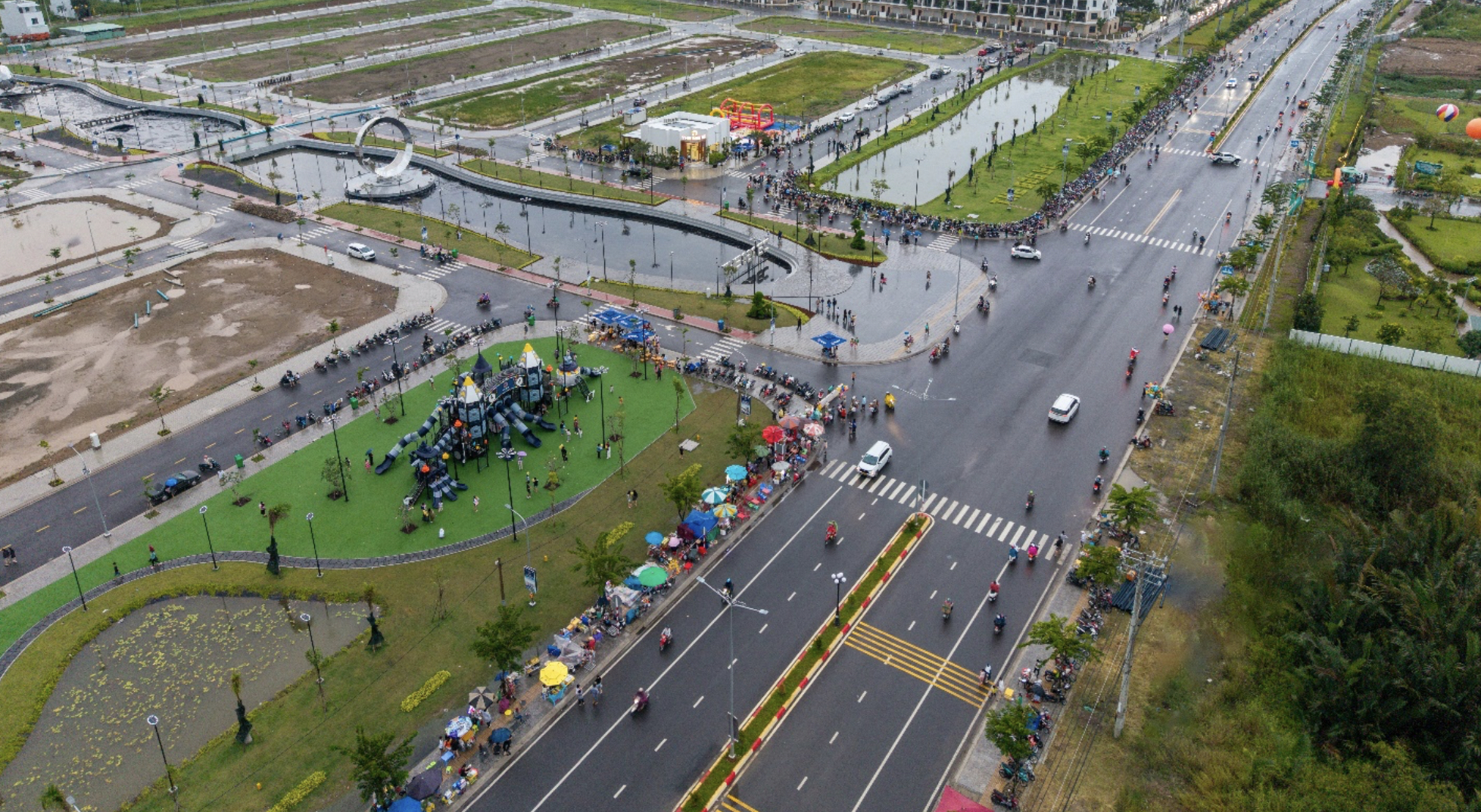 Đất nền sổ đỏ Nam TP.HCM được săn đón - Ảnh 1