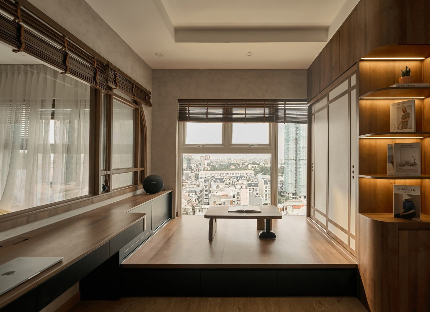 Không gian ấm cúng mộc mạc của căn hộ 62m2 hai phòng ngủ - Ảnh 11