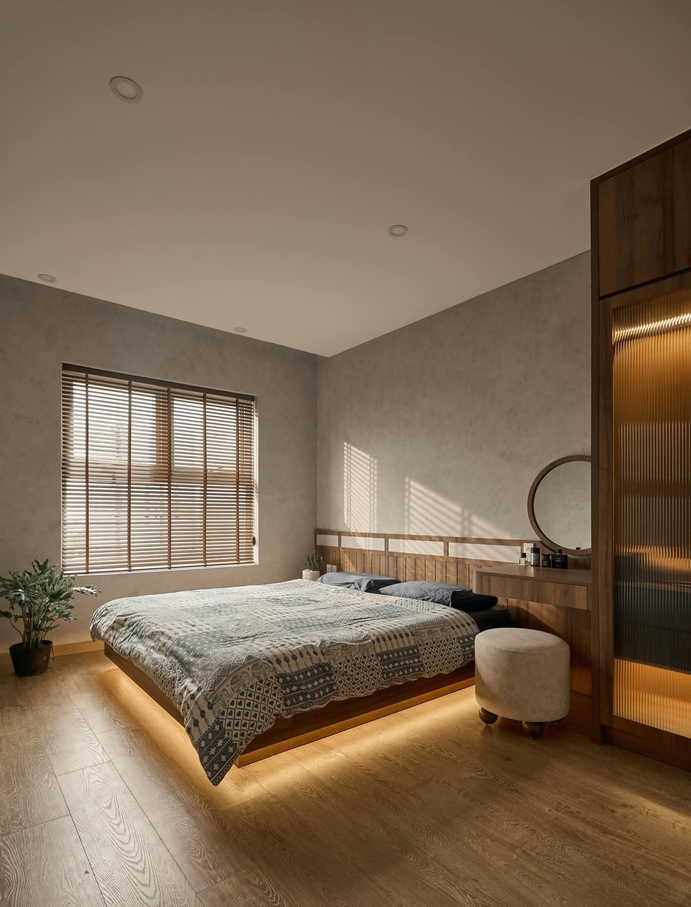 Không gian ấm cúng mộc mạc của căn hộ 62m2 hai phòng ngủ - Ảnh 15