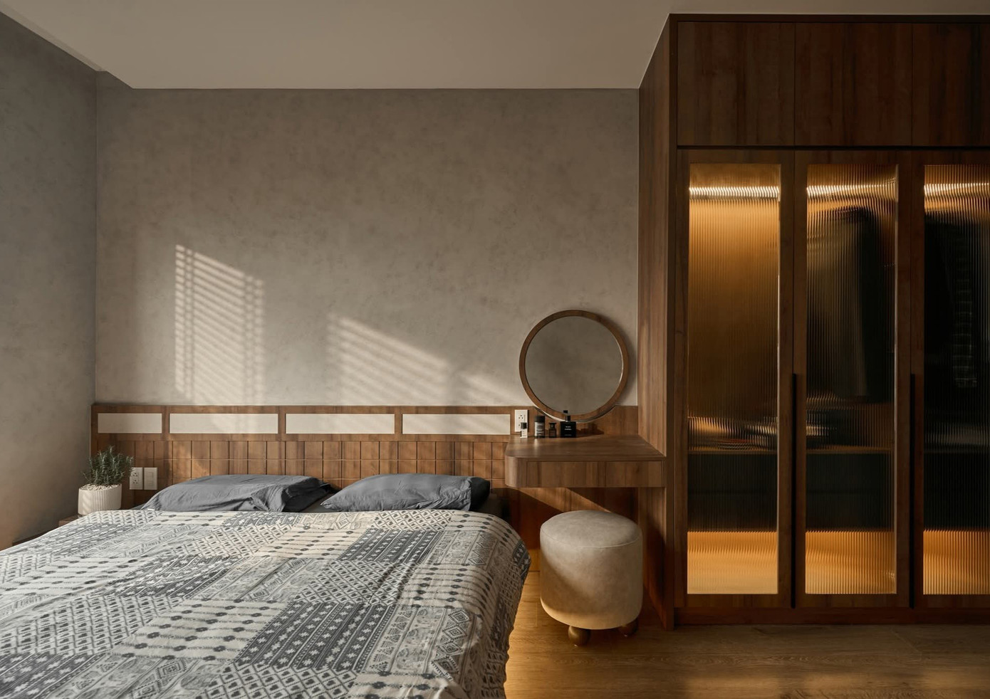 Không gian ấm cúng mộc mạc của căn hộ 62m2 hai phòng ngủ - Ảnh 14