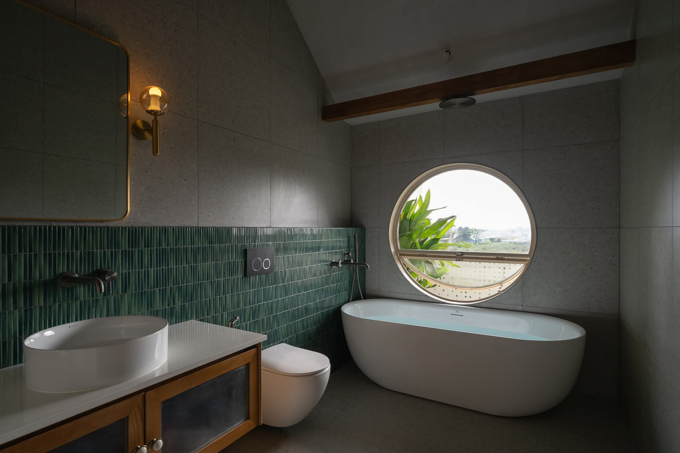 Ngôi nhà hiện đại ở Miền Tây rộng 120m2 mang vẻ đẹp nhà vườn truyền thống - Ảnh 20