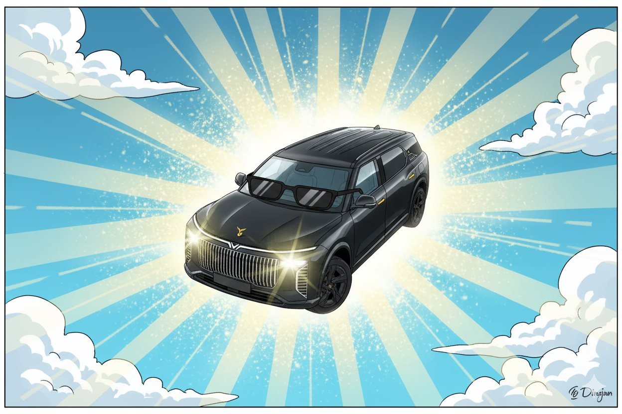 Chiêu "Bát phở 2 triệu đồng" của VinFast khi chế ra Lạc Hồng 900 LX nặng 5 tấn, mạ vàng, "chấp" 440 viên đạn súng trường và 11 quả mìn - Ảnh 4