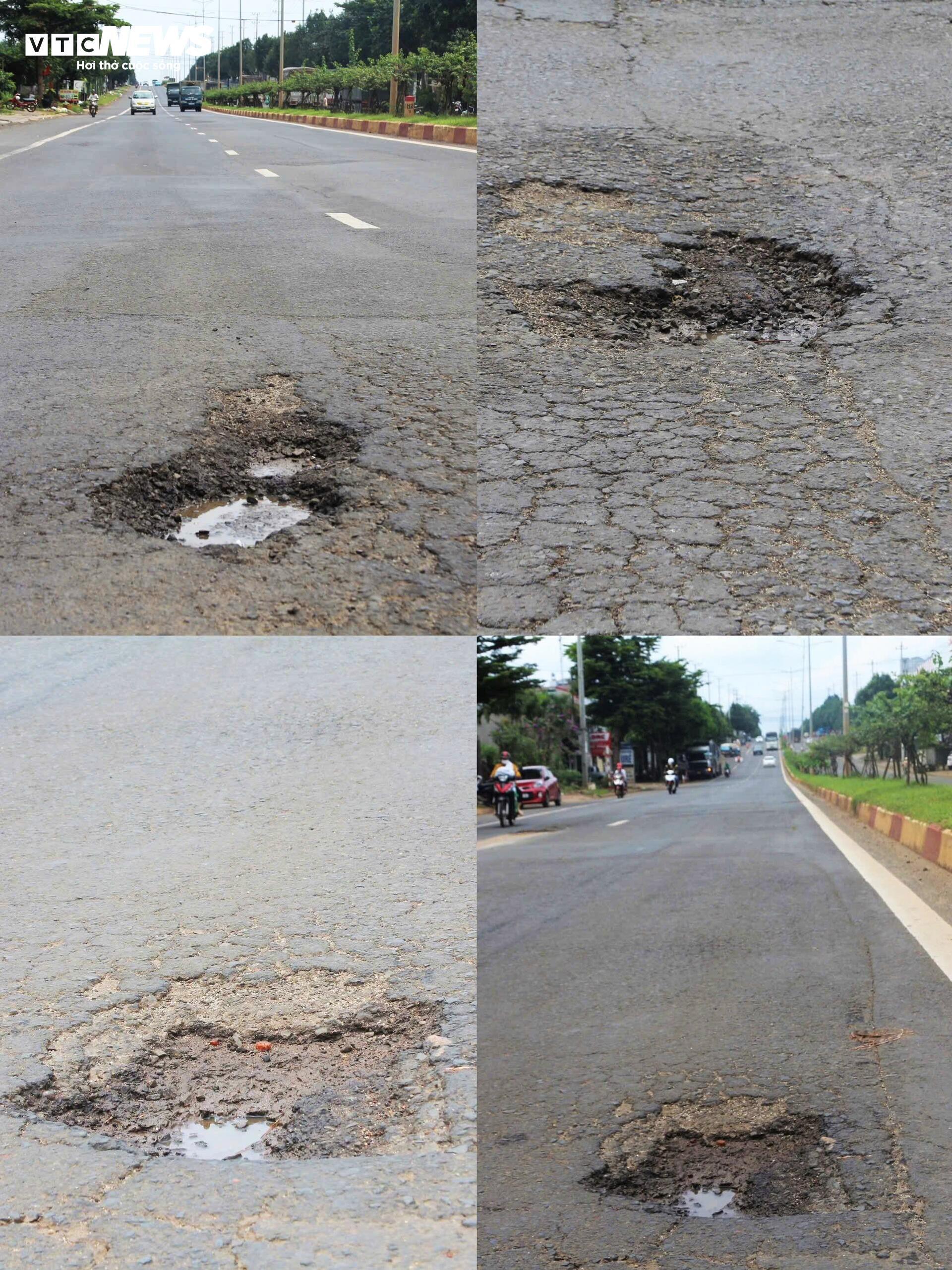 Đường hơn 640 tỷ đồng ở Đắk Lắk tiếp tục hư hỏng sau sửa chữa - Ảnh 4