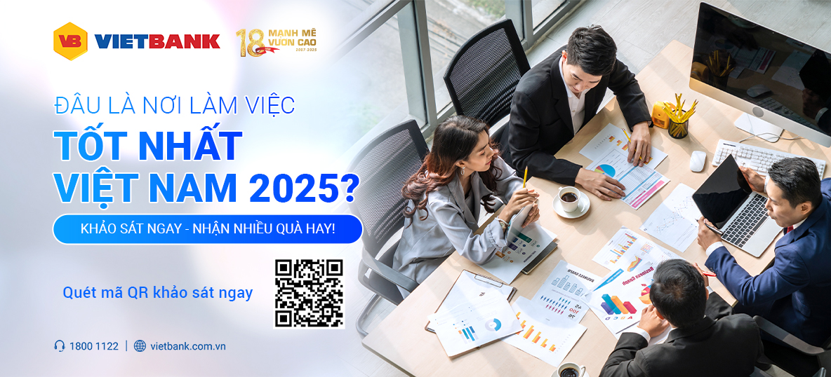 Vietbank: chiến lược nguồn nhân lực gắn với nơi làm việc lý tưởng - Ảnh 1