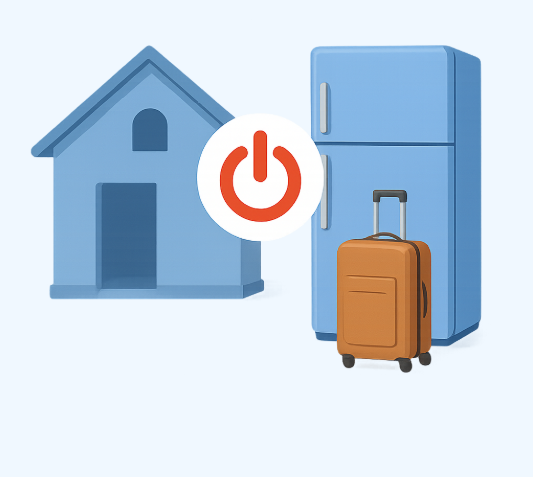 Có nên tắt tủ lạnh khi đi xa vài ngày? Cách sử dụng đúng để tránh hao phí điện năng - Ảnh 1